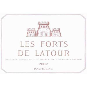 2002 Les Forts de Latour, Pauillac 12x75cl