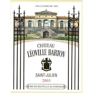 2003 Chateau Leoville Barton 2eme Cru Classe, Saint-Julien 12x75cl