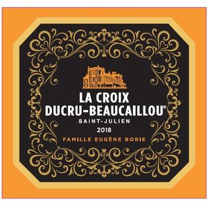 2018 La Croix Ducru-Beaucaillou, Saint-Julien 12x75cl
