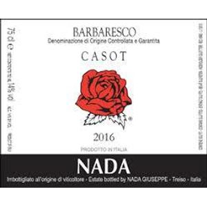 2016 Giuseppe Nada, Barbaresco, Casot 6x150cl