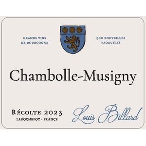 2023 Louis Billard, Chambolle-Musigny 6x75cl