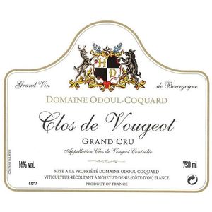 2017 Odoul Coquard, Clos de Vougeot Grand Cru 6x75cl