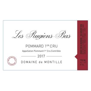 2017 Domaine de Montille, Pommard Premier Cru, Les Rugiens Bas 6x75cl