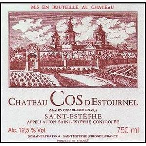 1986 Cos d'Estournel 2eme Cru Classe, Saint-Estephe 12x75cl
