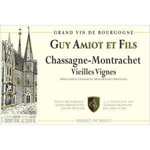 2021 Guy Amiot et Fils, Chassagne-Montrachet, Vieilles Vignes Blanc 12x75cl