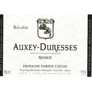 2022 Domaine Fabien Coche, Auxey-Duresses, Rouge 12x75cl