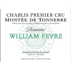 2020 Domaine William Fevre, Chablis Premier Cru, Montee de Tonnerre 6x75cl