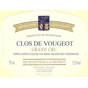 2021 Domaine Coquard Loison Fleurot, Clos de Vougeot Grand Cru 6x75cl