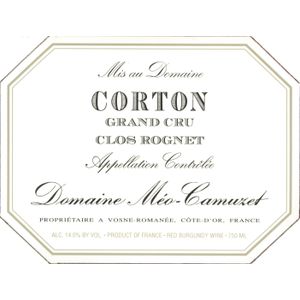 2018 Domaine Meo Camuzet, Corton Grand Cru, Le Rognet et Corton 6x75cl