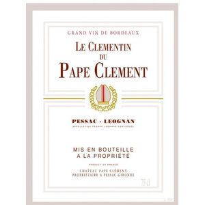 2016 Le Clementin de Pape Clement Blanc, Pessac-Leognan 6x75cl