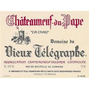 2010 Vieux Telegraphe, Chateauneuf-du-Pape, La Crau Rouge 3x150cl