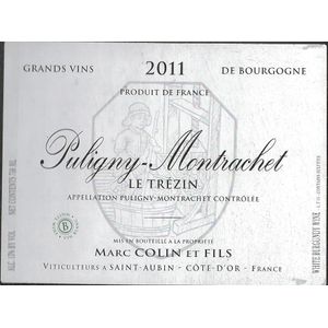2018 Marc Colin et Fils, Puligny-Montrachet, Le Trezin 6x75cl