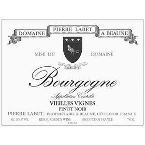 2020 Pierre Labet, Bourgogne, Pinot Noir Vielles Vignes 6x75cl