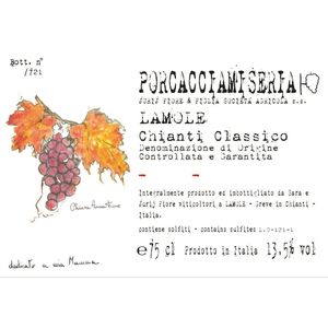 2017 Jurij Fiore & Figlia, Chianti Classico, Porcacciamiseria Lamole 6x75cl
