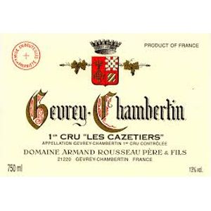 2018 Domaine Armand Rousseau, Gevrey-Chambertin Premier Cru, Les Cazetiers 6x75cl