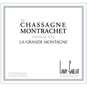 2022 Lamy-Caillat, Chassagne-Montrachet Premier Cru, La Grande Montagne 3x75cl