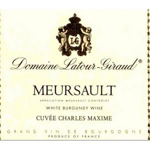 2022 Domaine Latour Giraud, Meursault, Cuvee Charles Maxime 6x75cl