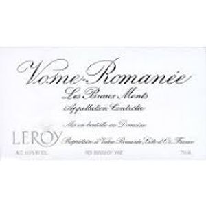 2014 Domaine Leroy, Vosne-Romanee Premier Cru, Les Beaux Monts 3x75cl