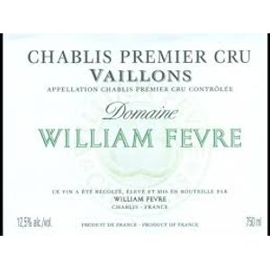 2019 Domaine William Fevre, Chablis Premier Cru, Vaillons 6x75cl