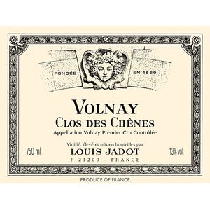 2017 Maison Louis Jadot, Volnay Premier Cru, Clos des Chenes 6x75cl
