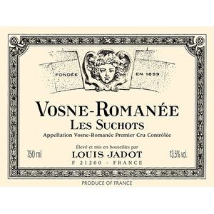 2018 Maison Louis Jadot, Vosne-Romanee Premier Cru, Les Suchots 6x75cl