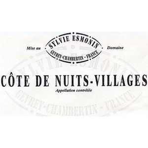 2017 Sylvie Esmonin, Cote de Nuits-Villages, Rouge 6x75cl