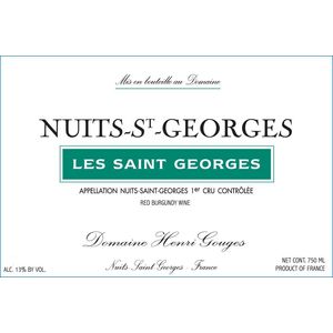 2015 Domaine Henri Gouges, Nuits-Saint-Georges Premier Cru, Les Saints-Georges 1x300cl