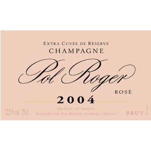 2004 Pol Roger, Rose Brut Vintage 6x75cl