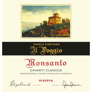 1982 Monsanto, Chianti Classico, Riserva Il Poggio 1x75cl