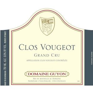 2022 Domaine Jean-Pierre Guyon, Clos de Vougeot Grand Cru 6x75cl