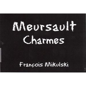 2022 Francois Mikulski, Meursault Premier Cru, Charmes 6x75cl