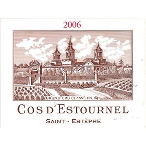 2006 Cos d'Estournel 2eme Cru Classe, Saint-Estephe 12x75cl