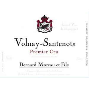 2019 Domaine Bernard Moreau, Volnay Premier Cru, Santenots 6x75cl
