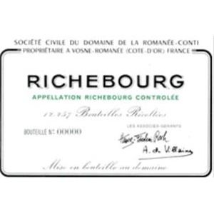1996 Domaine de la Romanee-Conti, Richebourg Grand Cru 6x75cl