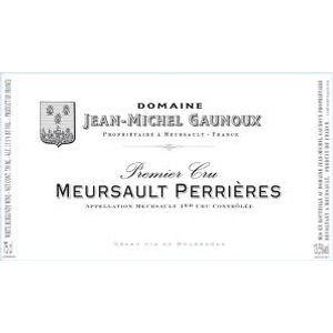 2022 Jean-Michel Gaunoux, Meursault Premier Cru, Perrieres Blanc 6x75cl