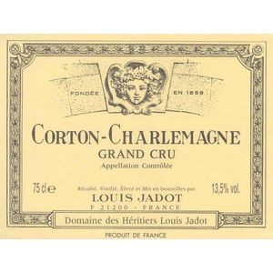 2018 Domaine des Heritiers Louis Jadot, Corton-Charlemagne Grand Cru 6x75cl