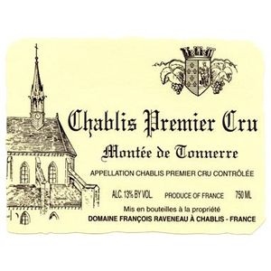 2022 Domaine Francois Raveneau, Chablis Premier Cru, Montee de Tonnerre 6x75cl