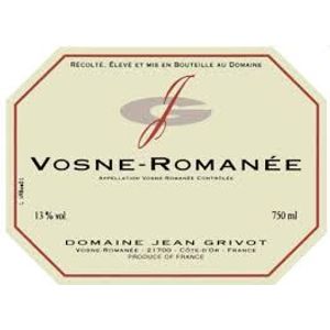 2016 Domaine Jean Grivot, Vosne-Romanee 6x75cl