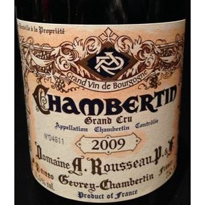2009 Domaine Armand Rousseau, Chambertin Grand Cru 6x75cl