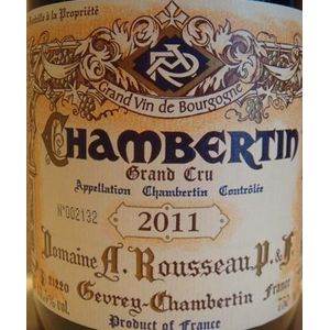 2011 Domaine Armand Rousseau, Chambertin Grand Cru 6x75cl