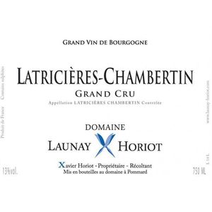 2021 Domaine Launay Horiot, Latricieres-Chambertin Grand Cru 6x75cl