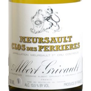 2019 Albert Grivault, Meursault Premier Cru, Clos des Perrieres 6x75cl