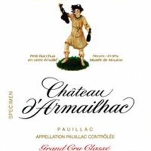 2022 Chateau d'Armailhac 5eme Cru Classe, Pauillac 6x75cl