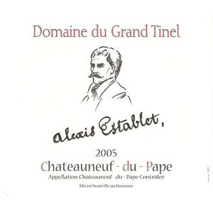 2005 Domaine du Grand Tinel, Chateauneuf-du-Pape, Alexis Establet 12x75cl