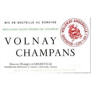 2017 Domaine Marquis d'Angerville, Volnay Premier Cru, Champans 6x75cl