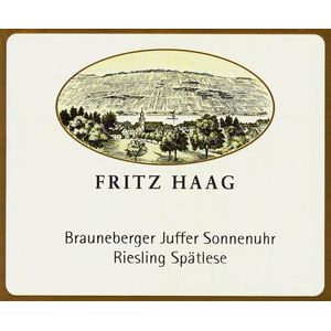 2021 Fritz Haag, Brauneberger Juffer Sonnenuhr Riesling Spatlese, Mosel 1x300cl