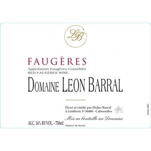 2019 Domaine Leon Barral, Rouge, Faugeres 6x75cl