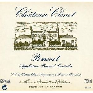 1996 Chateau Clinet, Pomerol 12x75cl
