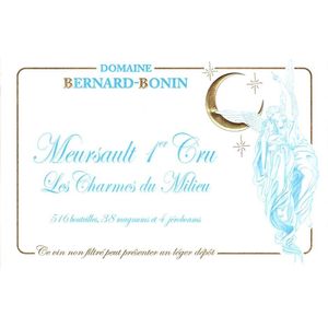 2022 Domaine Bernard Bonin, Meursault Premier Cru, Les Charmes du Milieu 6x75cl