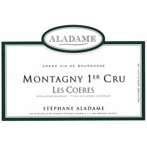 2020 Aladame, Montagny Premier Cru, Les Coeres 6x75cl